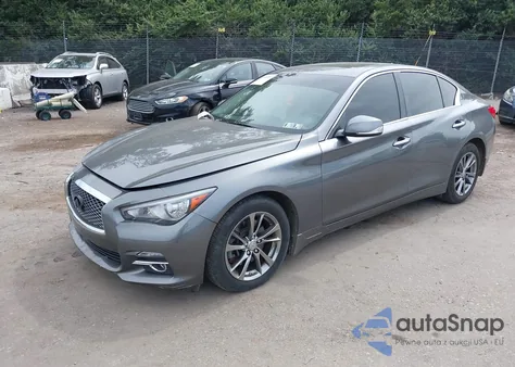 2017 Infiniti Q50 3.0T Signature Edition z USA, uszkodzony, nr VIN JN1EV7AR6HM838750